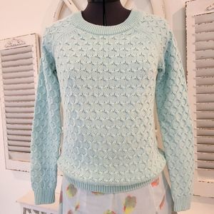 Old Navy XS Knit Sweater in light Aqua